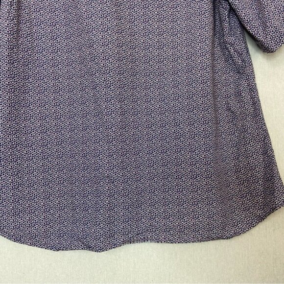 Paul & Shark Yatchting Lifebuoy Pattern Short sleeve button up shirt Sz XL - Picture 4 of 11